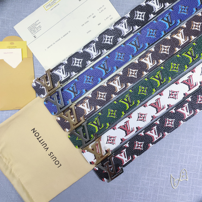 LV Belt 38mmX80-125cm lb18